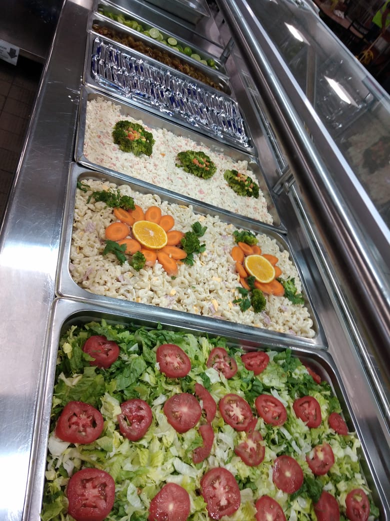 Ensaladas y pastas comedor industrial