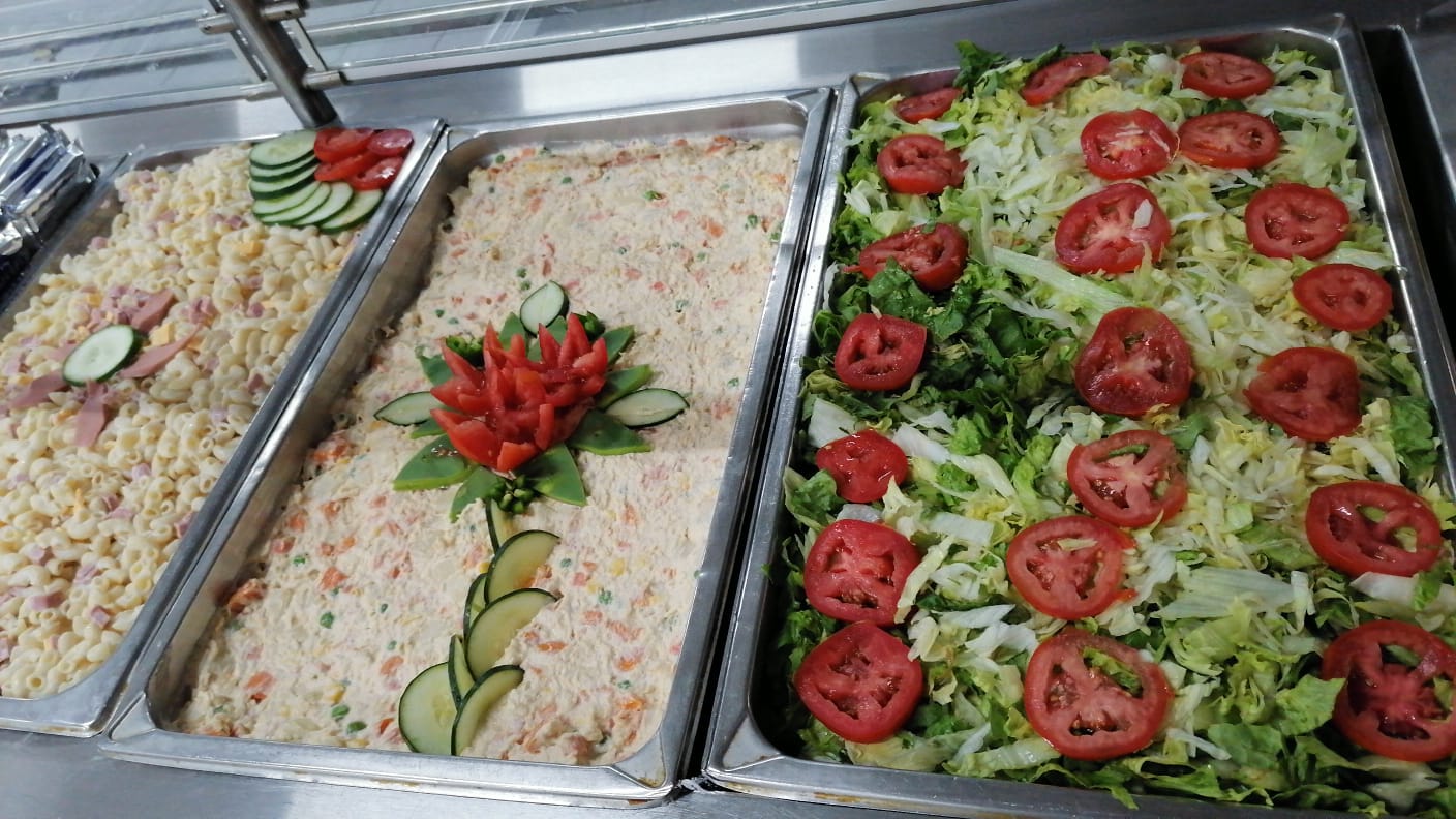 Ensalada rusa comedor industrial Monterrey
